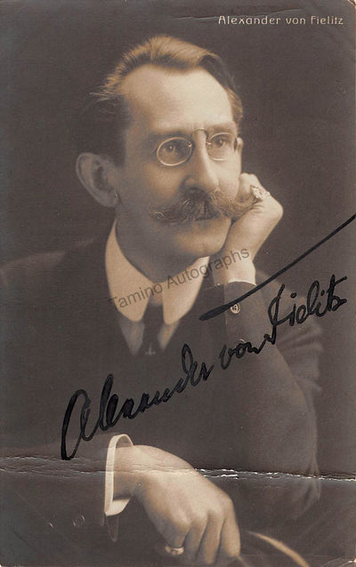 Fielitz, Alexander von - Signed Photo