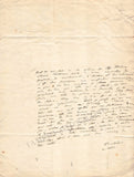 Humboldt, Alexander von - Autograph Letter Signed 1812