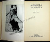 Danilova, Alexandra - Signed Book "Alexandra Danilova" by A.E. Twysden
