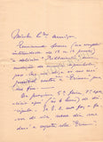 Rey Colaço, Alexandre - Set of 2 Autograph Letters Signed