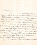 Tocqueville, Alexis de - Autograph Letter Signed 1839