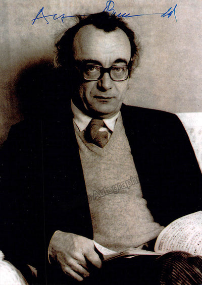 Brendel, Alfred - Signed Photograph