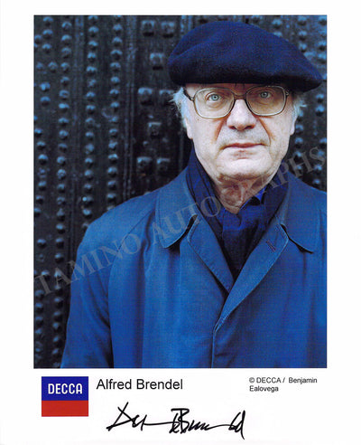 Brendel, Alfred - Signed Photograph