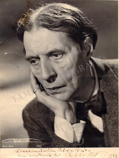 Cortot, Alfred - Signed Photograph 1949