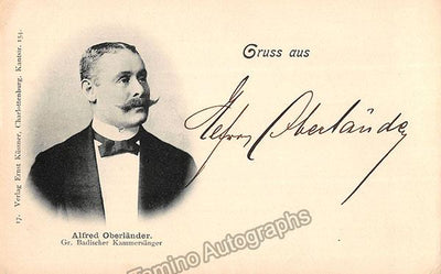 OBERLANDER, Alfred