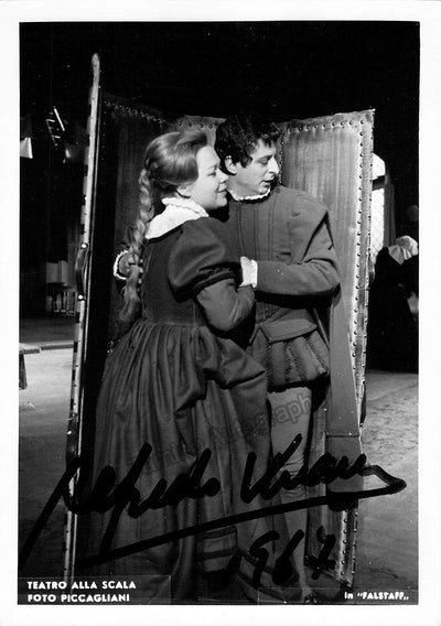 Kraus, Alfredo - Signed Photo in Falstaff