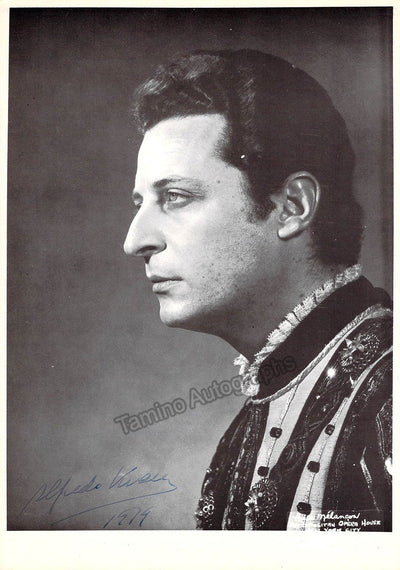 Kraus, Alfredo - Signed photo in Rigoletto