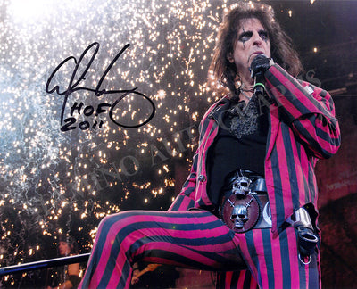 Cooper, Alice - Signed Photograph 2011