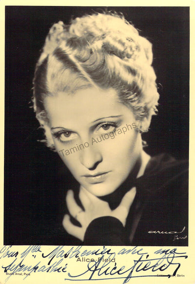 Field, Alice - Signed Photograph