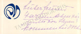 Mahler, Alma - Autograph Note Signed