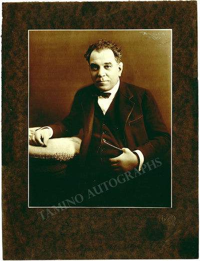 Vives, Amadeo - Large Signed Photograph 1924