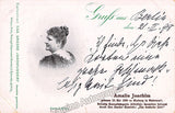 Joachim, Amalie - Autograph Letter Signed 1894