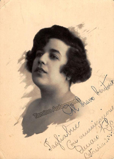 Zola, Amaro - Signed Photograph 1929