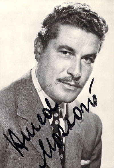 Nazzari, Amedeo - Signed Photograph
