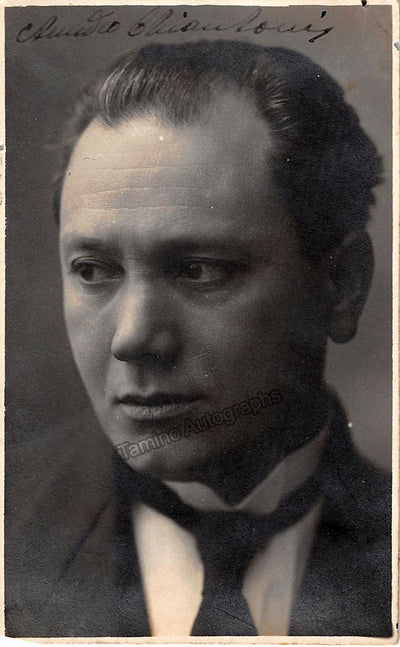 Chiantoni, Amedeo - Signed Photo Postcard