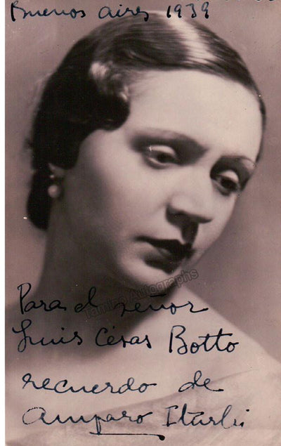 Iturbi, Amparo - Signed Photo 1939