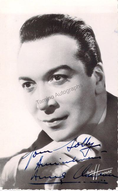 Claveau, Andre - Signed Photograph
