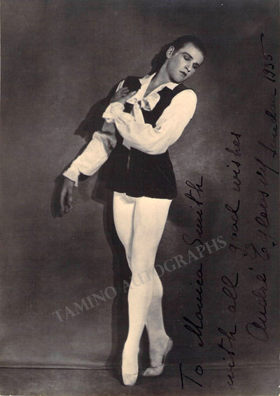 Eglevsky, Andre - Signed Photograph 1935