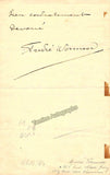 Wormser, Andre - Autograph Letter Signed