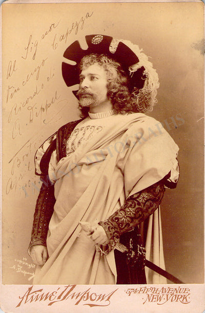 Dippel, Andreas - Signed Cabinet Photograph 1907