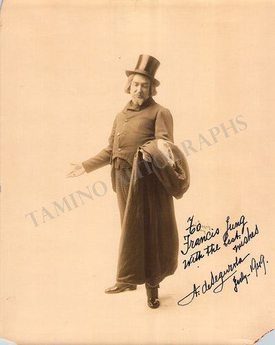 De Segurola, Andres - Signed Photograph in Role
