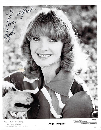 Tompkins, Angel - Signed Photograph