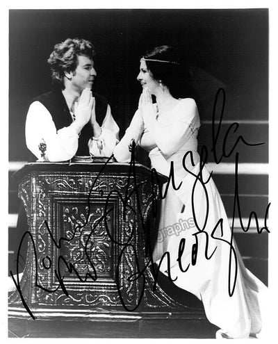 Alagna, Roberto - Gheorghiu, Angela - Double Signed Photograph in Romeo et Juliette
