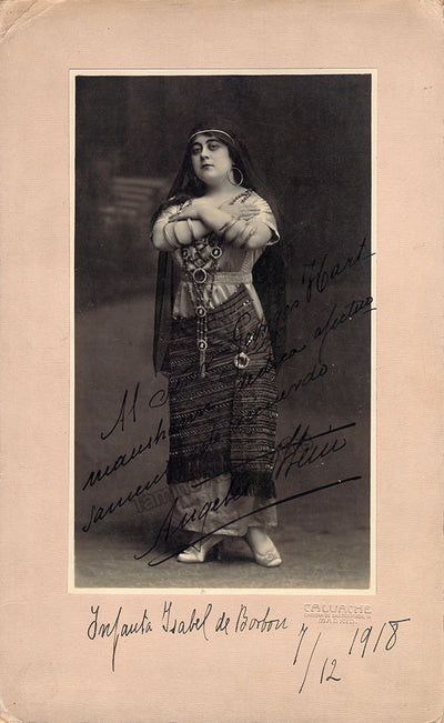 Ottein, Angeles - Signed Photograph as Aida 1918