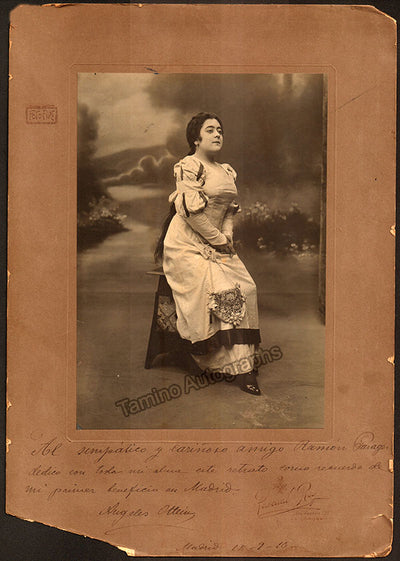 Ottein, Angeles - Signed Photograph in Role 1916