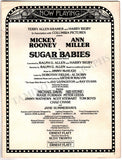 Miller, Ann - Signed Program "Sugar Babies" 1981
