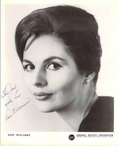 Williams, Ann - Signed Photograph