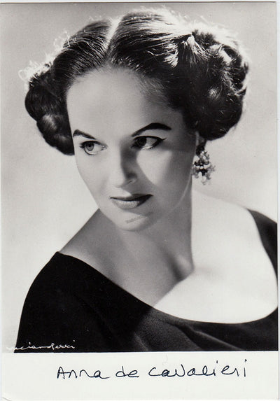 DE CAVALIERI, Anna (Various Autographs)