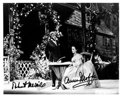 Moffo, Anna - Merrill, Robert - Double Signed Photograph in Traviata