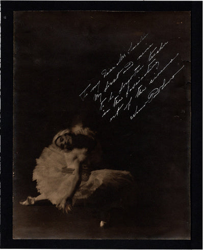 Pavlova, Anna - Large Signed Photo in "The Dying Swan"