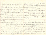 Lagrange, Anne Caroline de - Autograph Letter Signed 1853