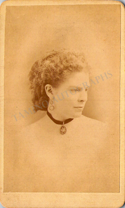 Cary, Annie Louise - Vintage CDV