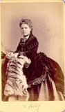 Cary, Annie Louise - Signed CDV Photograph