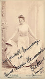 Dirkens, Annie - Signed Cabinet Photo 1899