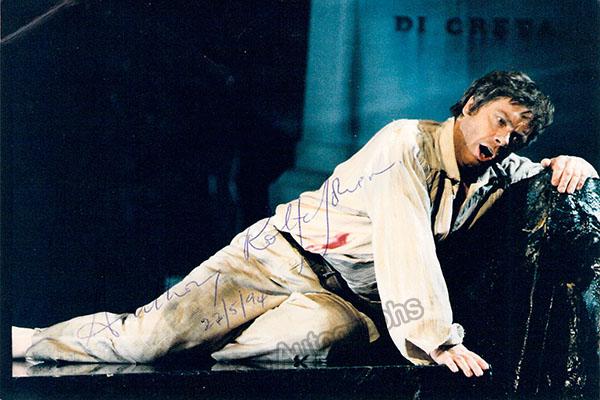 ROLFEJOHNSON, Anthony (Various Autographs) Tamino