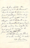 Taudou, Antoine-Barthelemy - Autograph Letter Signed