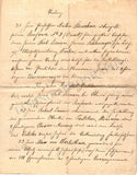 Bruckner, Anton - Signed Contract Symphony No.8 1891
