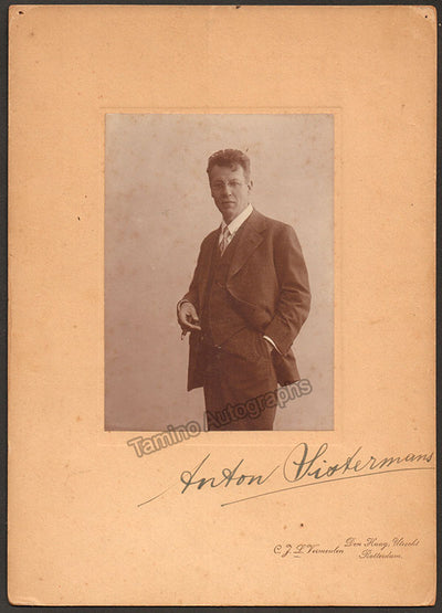 Sistermans, Anton - Signed Photograph