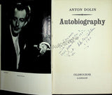 Dolin, Anton - Signed Book "Autobiography"