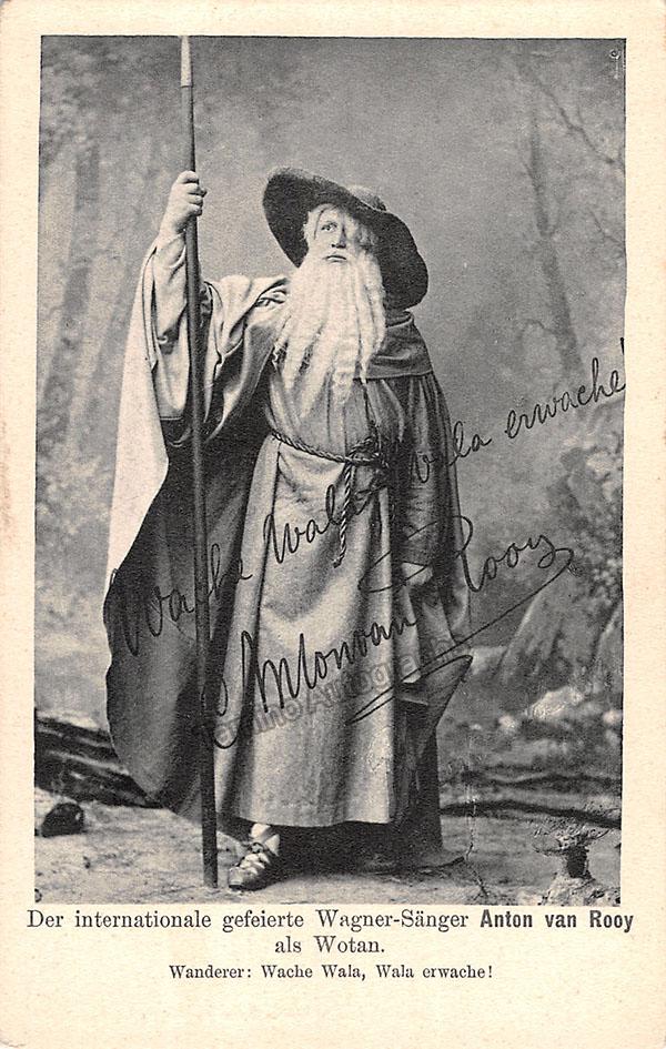 Van Rooy, Anton - Signed Photo in Siegfried