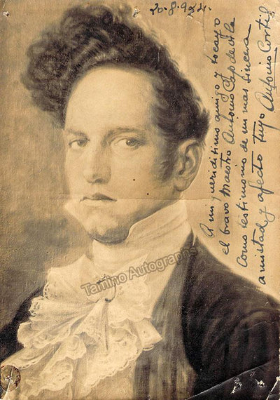 Cortis, Antonio - Signed Portrait 1924