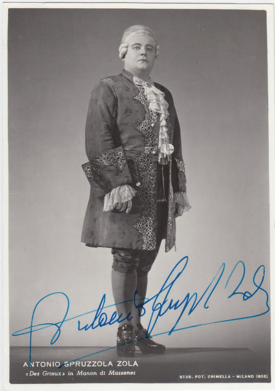 SPRUZZOLA ZOLA, Antonio
