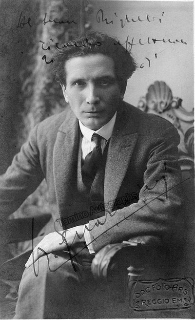 Guarnieri, Antonio - Signed Photo 1907