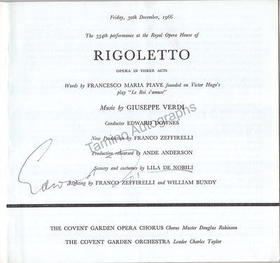 Aragall, Giacomo - MacNeil, Cornell & Others (Rigoletto 1966)