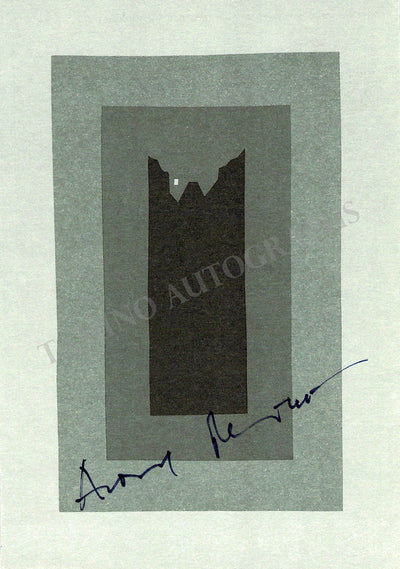 Reimann, Aribert - Signed Postcard