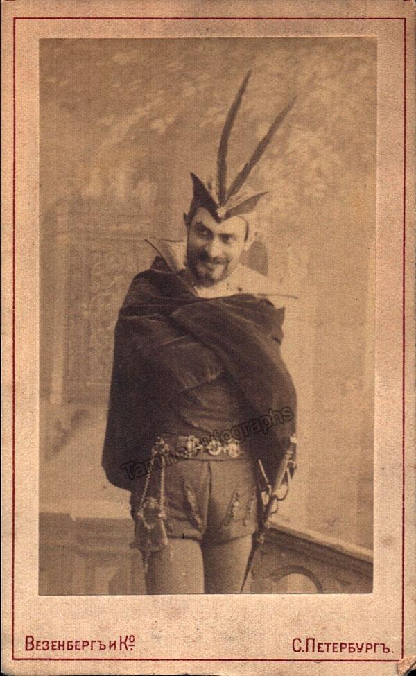 Chernov, Arkady - Vintage CDV in Faust